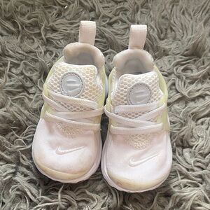 Nike Kids Cream and White Sneakers